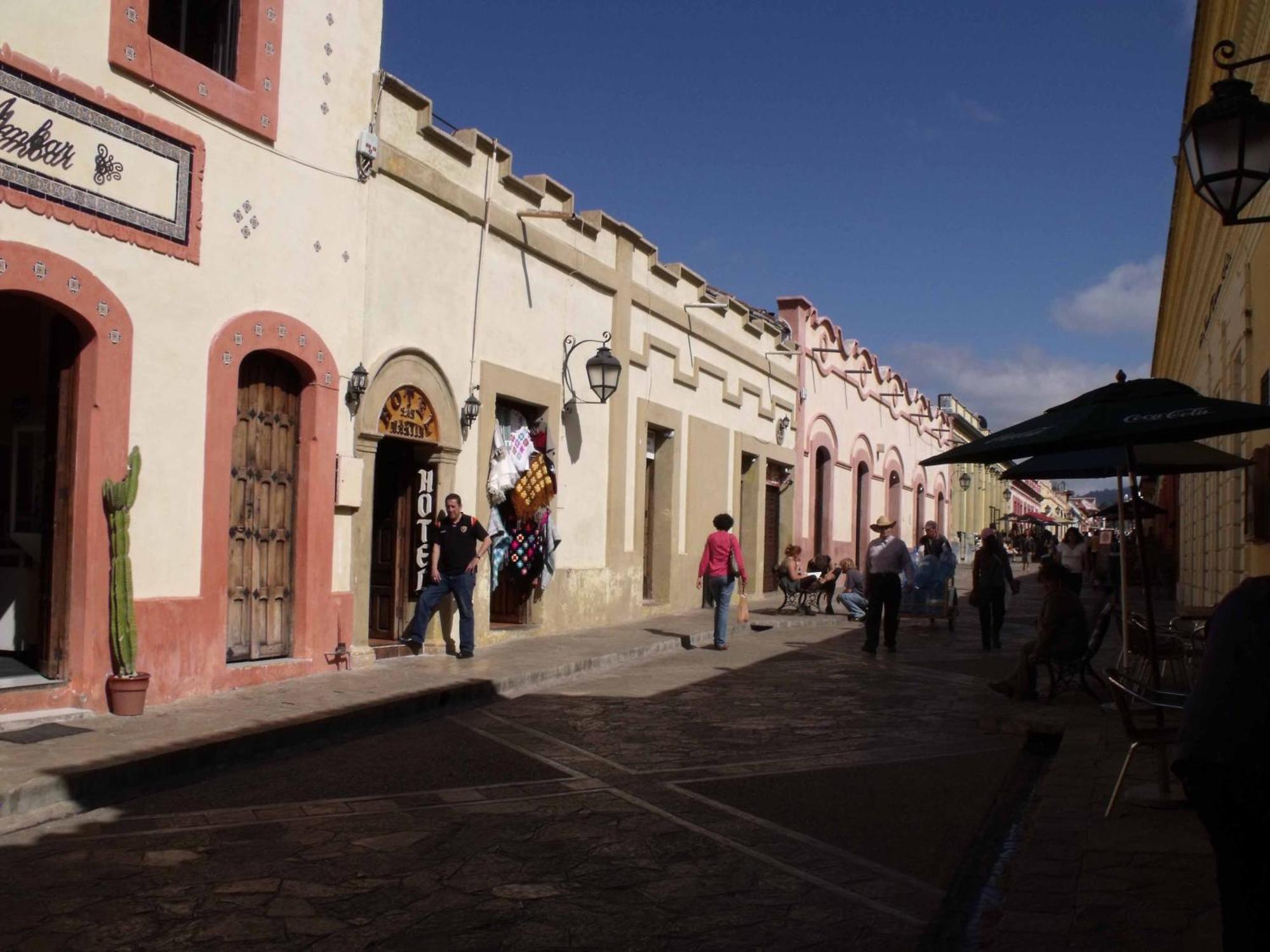 Hotel San Martin San Cristóbal de Las Casas Exteriör bild
